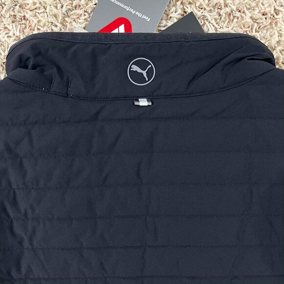 PUMA Men's Scotia 2.0 Quilted PrimaLoft Golf Jacket Black, Size XXL (New) - Picture 10 of 16